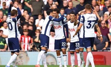 Tottenham evinde Brentford'u mağlup etti!