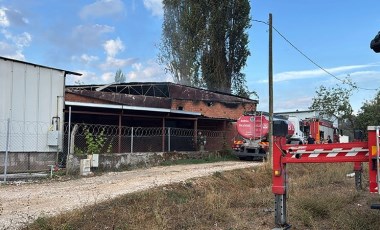 Bursa'da geri dönüşüm tesisinde yangın!