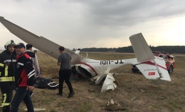 Son dakika... Bursa'da eğitim uçağı düştü: 2 pilot hayatını kaybetti