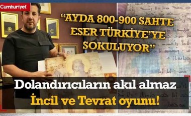 Dolandırıcıların akıl almaz sahte İncil ve Tevrat oyunu!