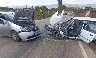 Savaştepe’de zincirleme trafik kazası: 3 yaralı