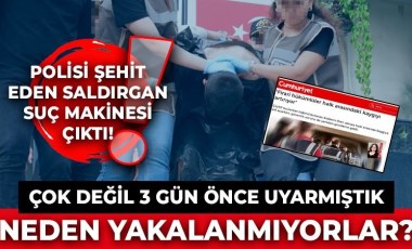 Ümraniye'de polis Şeyda Yılmaz'ı şehit eden Yunus Emre Geçti'nin 26 suç kaydı ortaya çıktı: Cumhuriyet uyarmıştı!