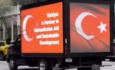 Erdoğan'ın 'Dünya Beşten Büyüktür' sözü, New York sokaklarında