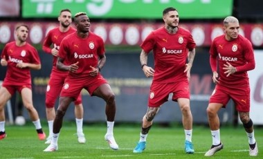 Galatasaray PAOK maçına hazır