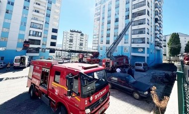 Sivas'ta 10 katlı apartmanda yangın: 6 kişi hastaneye kaldırıldı