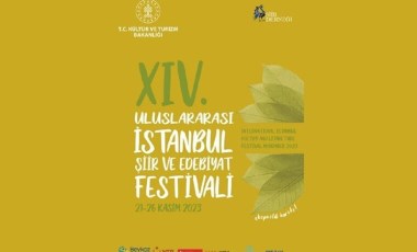 '15. Uluslararası İstanbul Şiir ve Edebiyat Festivali' yarın başlıyor