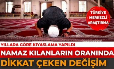 Namaz kılanların sayısı azalmış... 'Ne sıklıkla namaz kılarsınız?' anketi paylaşıldı