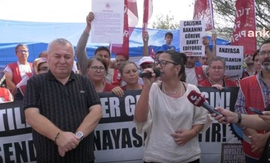 Polonez işçilerine Cemal Enginyurt ve Sera Kadıgil’den destek: 'Öyle bir düzendeyiz ki bir komünistle yan yana işçi direnişi nasip oldu'