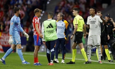 Atletico Madrid - Real Madrid derbisi durdu!