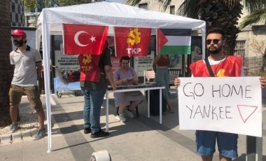 TKP, ABD savaş gemisine karşı nöbet başlattı