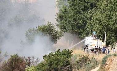 Mardin’de örtü yangını: 50 dönüm alan zarar gördü