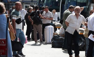 Büyük İstanbul Otogarı'nda okul öncesi yoğunluğu