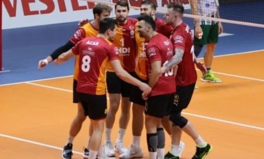 Galatasaray HDI Sigorta, deplasmanda set vermeden kazandı