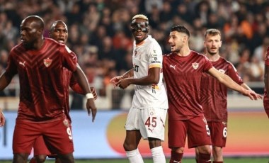 Mersin'de nefes kesen mücadele! Galatasaray İstanbul'a kayıpla dönüyor...