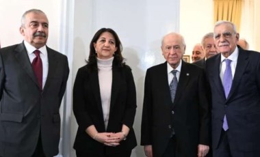 DEM Parti heyeti, MHP Genel Başkanı Bahçeli ile görüştü