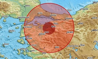 Son dakika deprem... AFAD duyurdu: Bursa'da deprem!