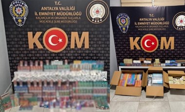 Antalya’da kaçakçılık operasyonu: 26 bin 500 litre kaçak akaryakıt ele geçirildi