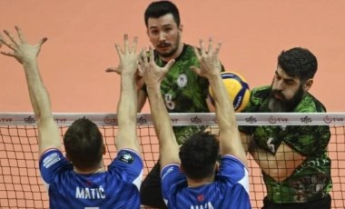 Halkbank, sahasında set vermeden galip