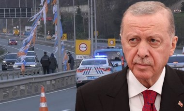 CHP'den 'Erdoğan'a hazırlık' tepkisi: AKP bayrakları polis kontrolünde asıldı!