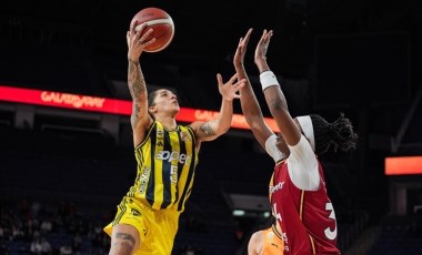 Kadın basketbol derbisinde kazanan Fenerbahçe!