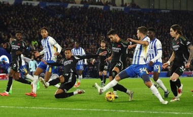 Brighton'dan Arsenal'e çelme!