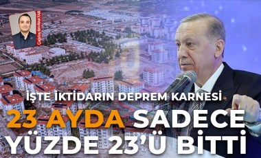 Depremzedeye verilen konutlar yapılmadı