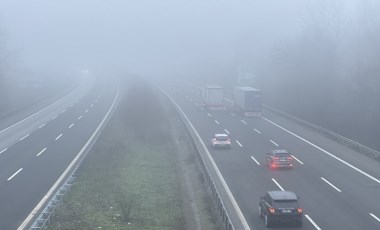 Bartın ve Düzce'de sis etkili oldu: Görüş mesafesi düştü!