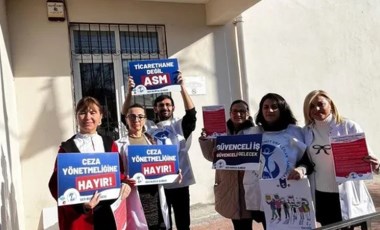 Greve çıkan Aile Sağlığı Merkezi'ne saldırı