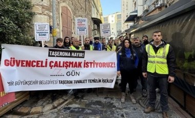 İzmir Büyükşehir'den işçi eylemi açıklaması: Muhatap taşeron firmadır