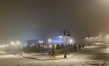 Kars'ta sis etkili oldu: Görüş mesafesi düştü!