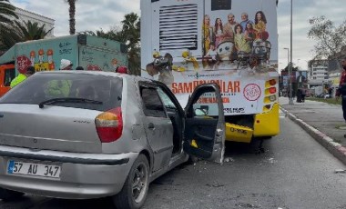 İstanbul'da bir araç İETT otobüsüne çarptı: Çok sayıda yaralı var!