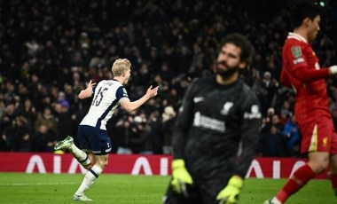 Tottenham, tek golle avantajı aldı!