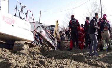 Ankara'da inşaat alanında göçük! 2 işçi hayatını kaybetti