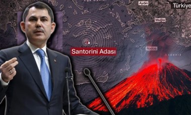 Bakan Kurum açıkladı: Santorini'de yanardağ patlarsa Türkiye etkilenir mi?