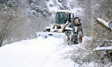 Adıyaman-Malatya kara yolu kar nedeniyle ulaşıma kapatıldı