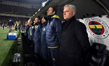 Jose Mourinho'dan 20 yıl sonra bir ilk!