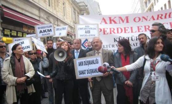 AKM için, sanat için yürüyüş (27.03.2011)