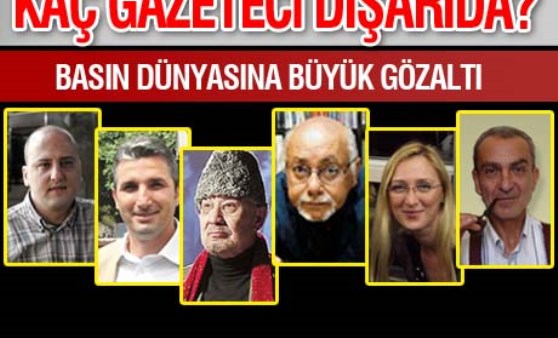 Gazetecilere Ergenekon baskını