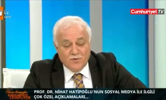 Ortaokul öğrencileri Nihat Hatipoğlu'na bağlandı... İşte o sorular