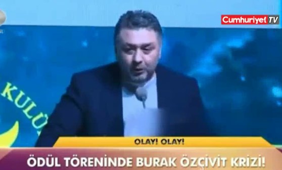 Mustafa Uslu Burak Özçivit'e verilen ödülü eleştirdi