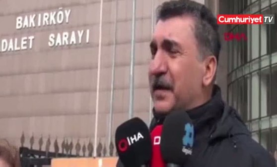 Serbest bırakılan Ferhat Tunç'tan adliye önünde açıklama