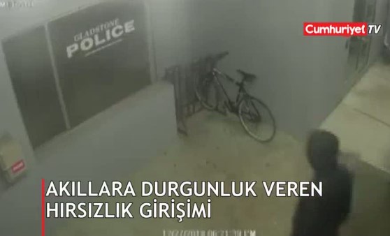 Akıllara durgunluk veren hırsızlık girişimi