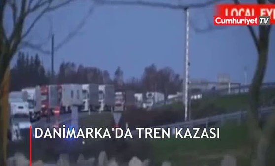 Danimarka'da tren kazası: Çok sayıda ölü var (02.01.2019)(Video Haber)