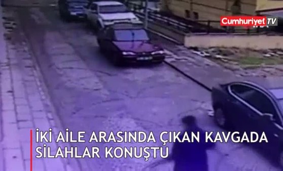 İki aile arasında çıkan tartışmada silahlar konuştu