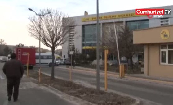 Konya'da PTT merkezinde patlama (24.01.2019)(Video Haber)