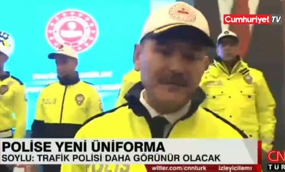 İşte yeni trafik polisi üniformaları