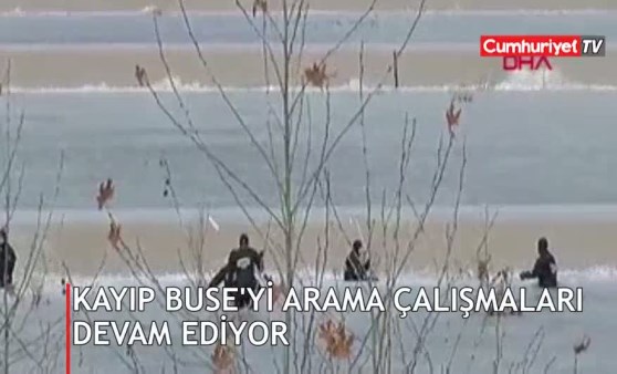 Kemer'de kayıp Buse'yi arama çalışmaları devam ediyor