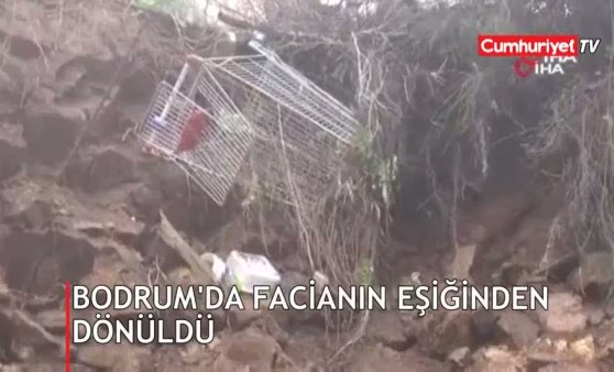 Bodrum’da facianın eşiğinden dönüldü