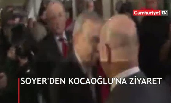 CHP İzmir adayı Tunç Soyer, Başkan Kocaoğlu'nu ziyaret etti