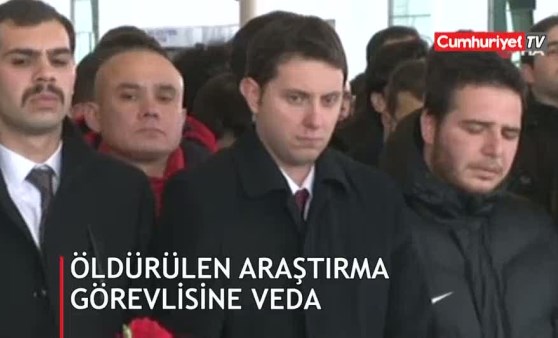 Öldürülen araştırma görevlisine veda